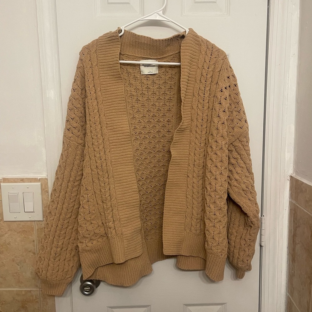 Abercrombie brown cardigan